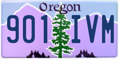 OR license plate 901IVM