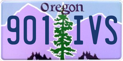 OR license plate 901IVS