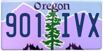 OR license plate 901IVX