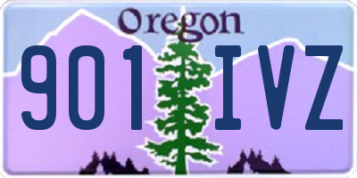 OR license plate 901IVZ