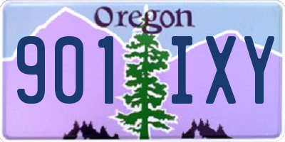 OR license plate 901IXY