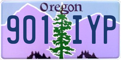OR license plate 901IYP