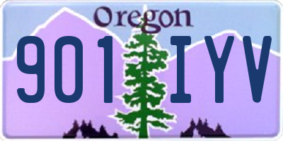 OR license plate 901IYV