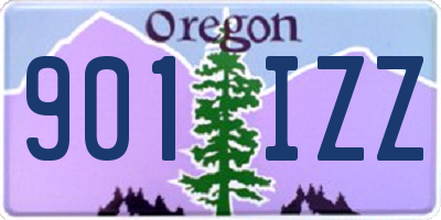 OR license plate 901IZZ