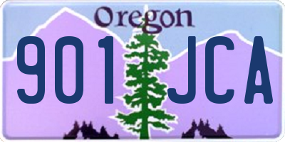 OR license plate 901JCA