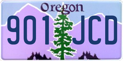 OR license plate 901JCD