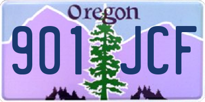 OR license plate 901JCF