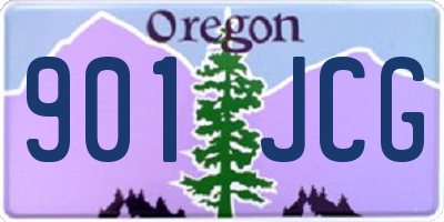 OR license plate 901JCG
