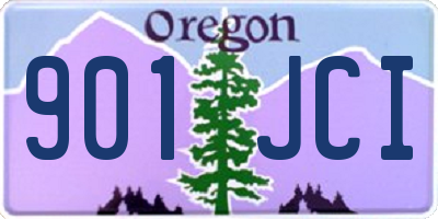 OR license plate 901JCI