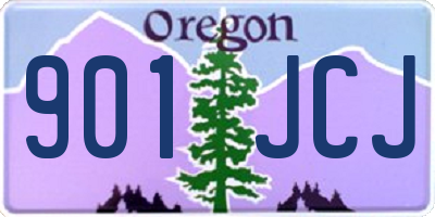 OR license plate 901JCJ