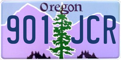 OR license plate 901JCR