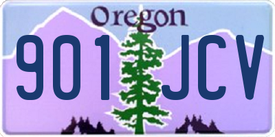 OR license plate 901JCV