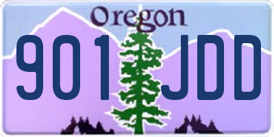 OR license plate 901JDD
