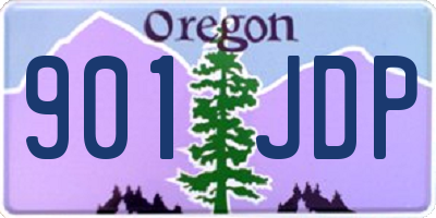OR license plate 901JDP