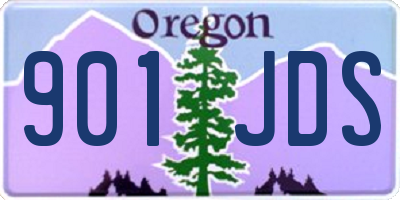 OR license plate 901JDS
