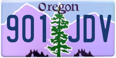 OR license plate 901JDV
