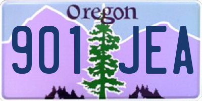 OR license plate 901JEA