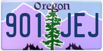 OR license plate 901JEJ