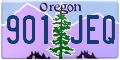 OR license plate 901JEQ