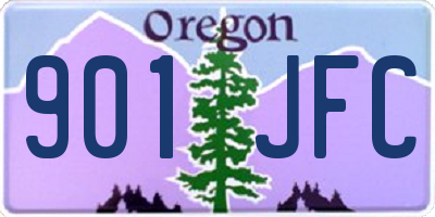 OR license plate 901JFC