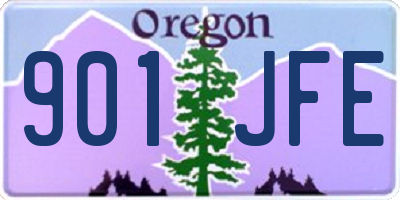 OR license plate 901JFE