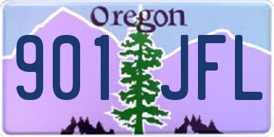 OR license plate 901JFL