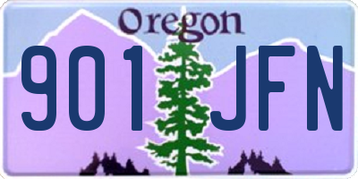 OR license plate 901JFN