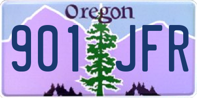 OR license plate 901JFR