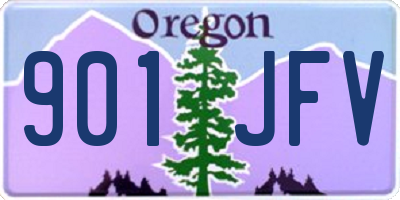 OR license plate 901JFV