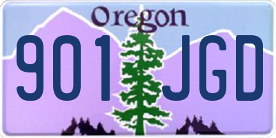 OR license plate 901JGD