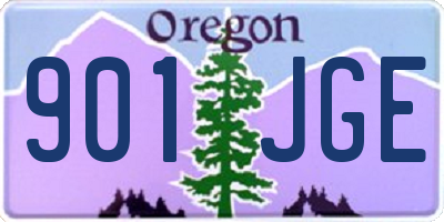 OR license plate 901JGE