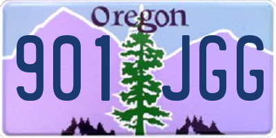 OR license plate 901JGG