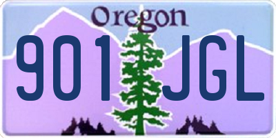 OR license plate 901JGL