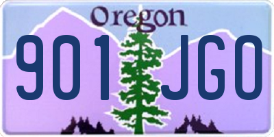 OR license plate 901JGO