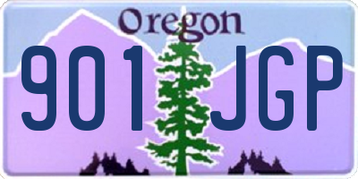 OR license plate 901JGP