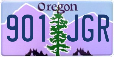 OR license plate 901JGR