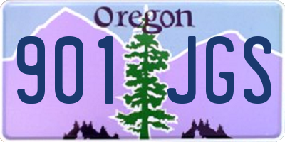 OR license plate 901JGS