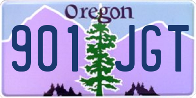OR license plate 901JGT
