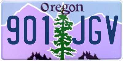 OR license plate 901JGV