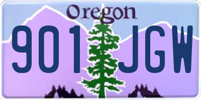 OR license plate 901JGW