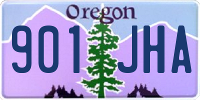 OR license plate 901JHA