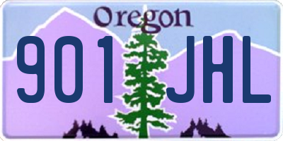 OR license plate 901JHL