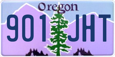 OR license plate 901JHT