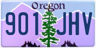 OR license plate 901JHV