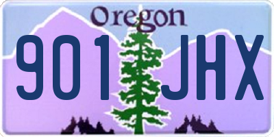 OR license plate 901JHX