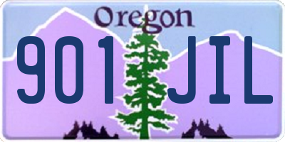 OR license plate 901JIL