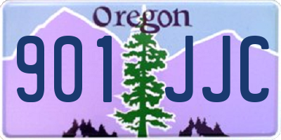 OR license plate 901JJC