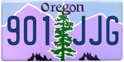 OR license plate 901JJG