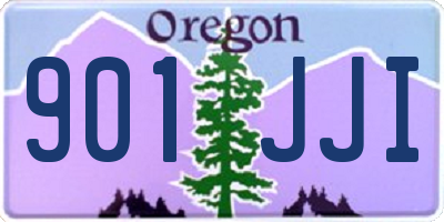 OR license plate 901JJI