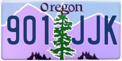 OR license plate 901JJK